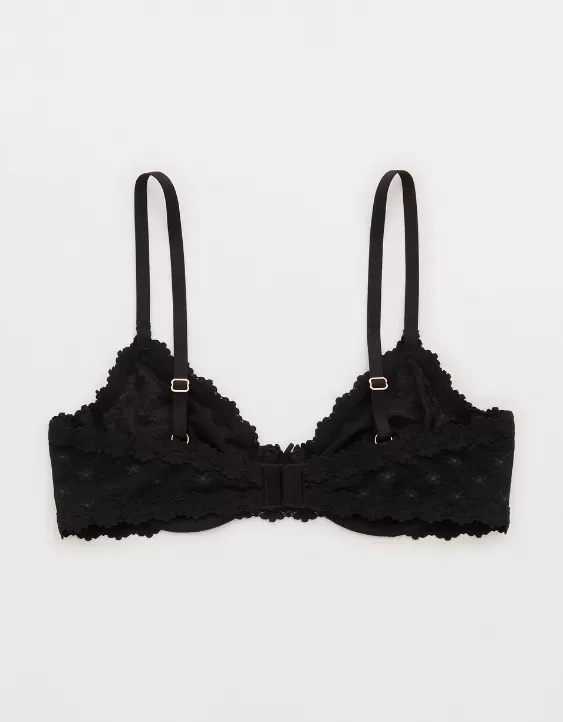 Show Off Daisy Mesh Unlined Bra - Image 4