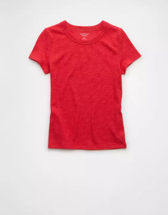 AE Waffle Baby Tee - Image 3