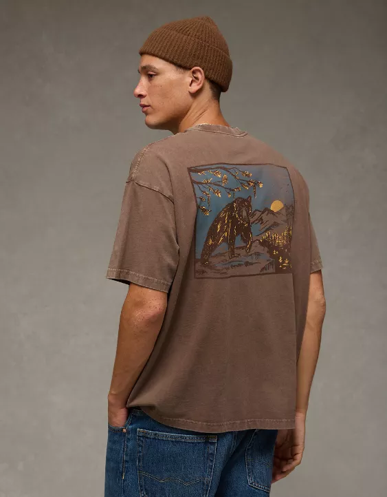 AE Boxy Destination Graphic T-Shirt - Image 2